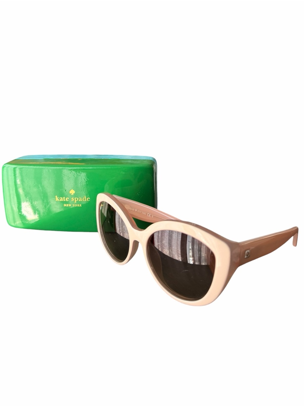 kate spade Blush Pink Front Cat Eye Sunglasses - Picture 2 of 10